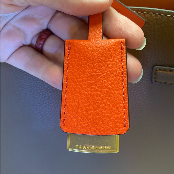 ⚡️ NWT Tory Burch Walker Leather Satchel - Picture 11 of 15